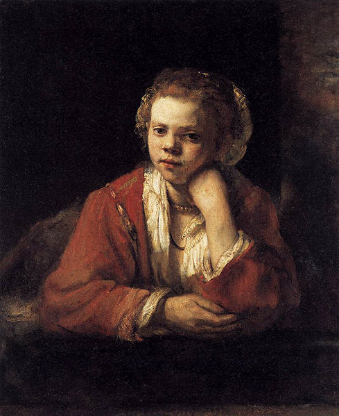 Rembrandt Peale Girl at a Window